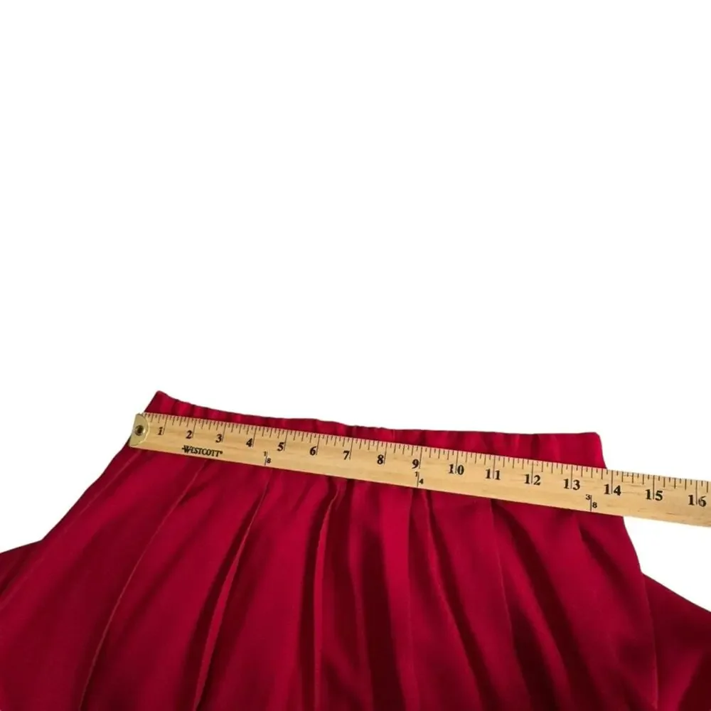 Vintage Pendleton‎ Country Sophisticates Red Midi Skirt Women's Small